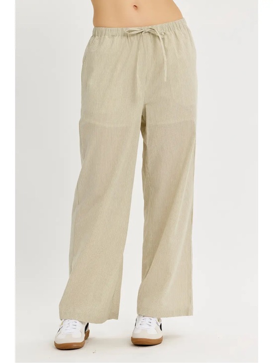 idem ditto Pants - (106) Cotton Stripe Straight Pants with Pockets - S - NWT